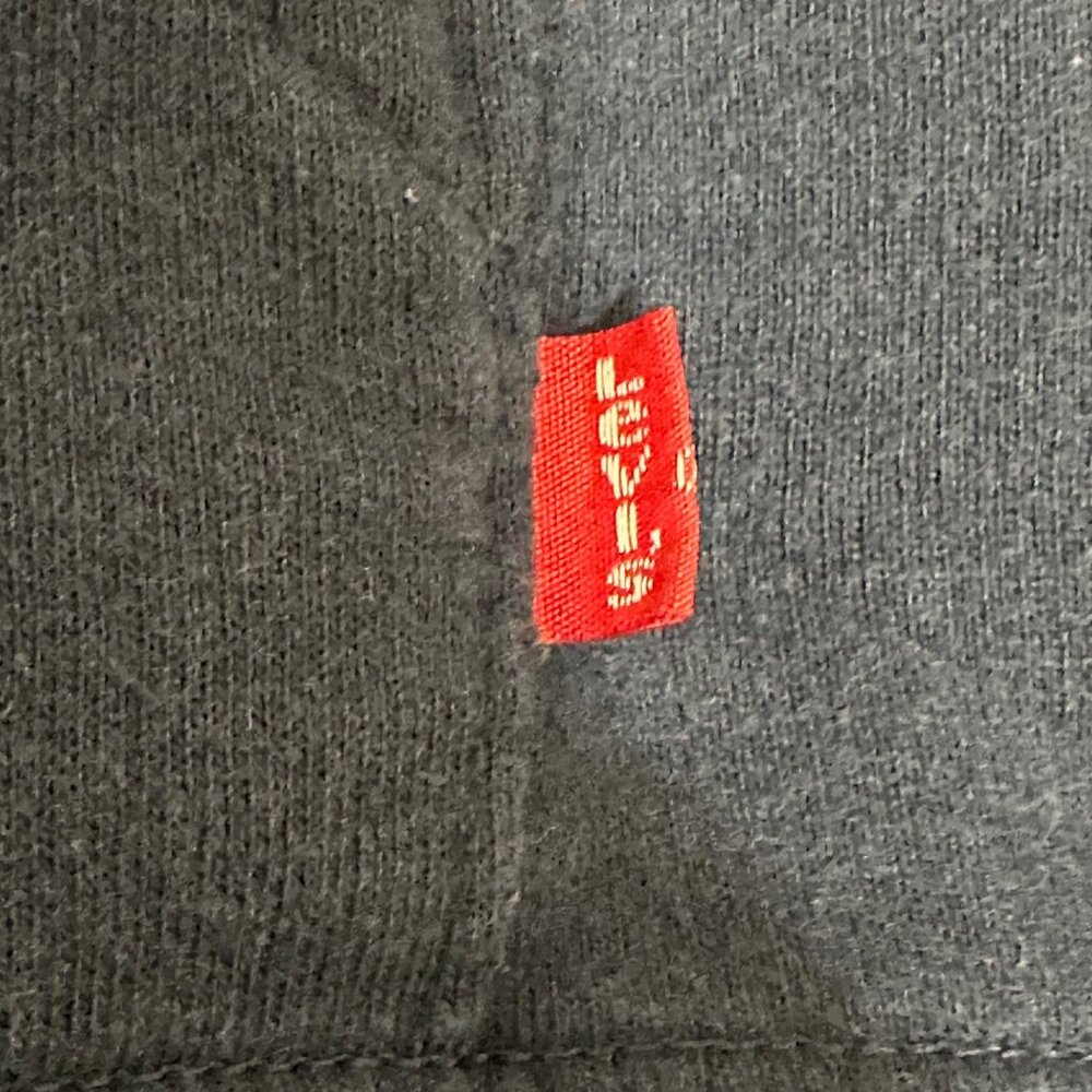 Levi Strauss Kids**XXL Navy Blue Hoodie Sweatshirt Athleisure Streetwear Preppy - Picture 5 of 10